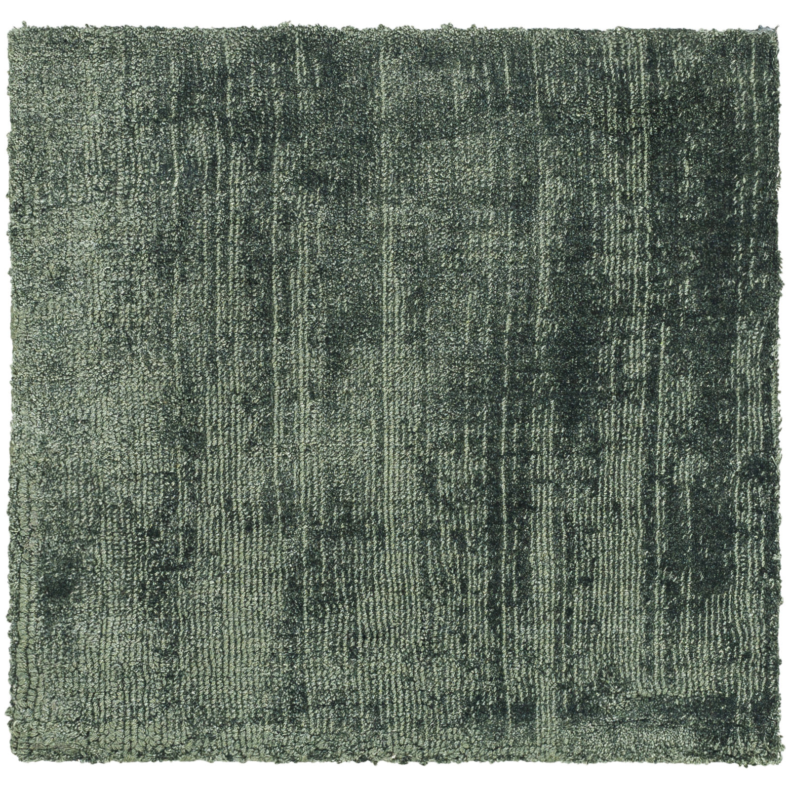 Fennel Hand Loomed Viscose Rug, Rectangle 2' x 3'