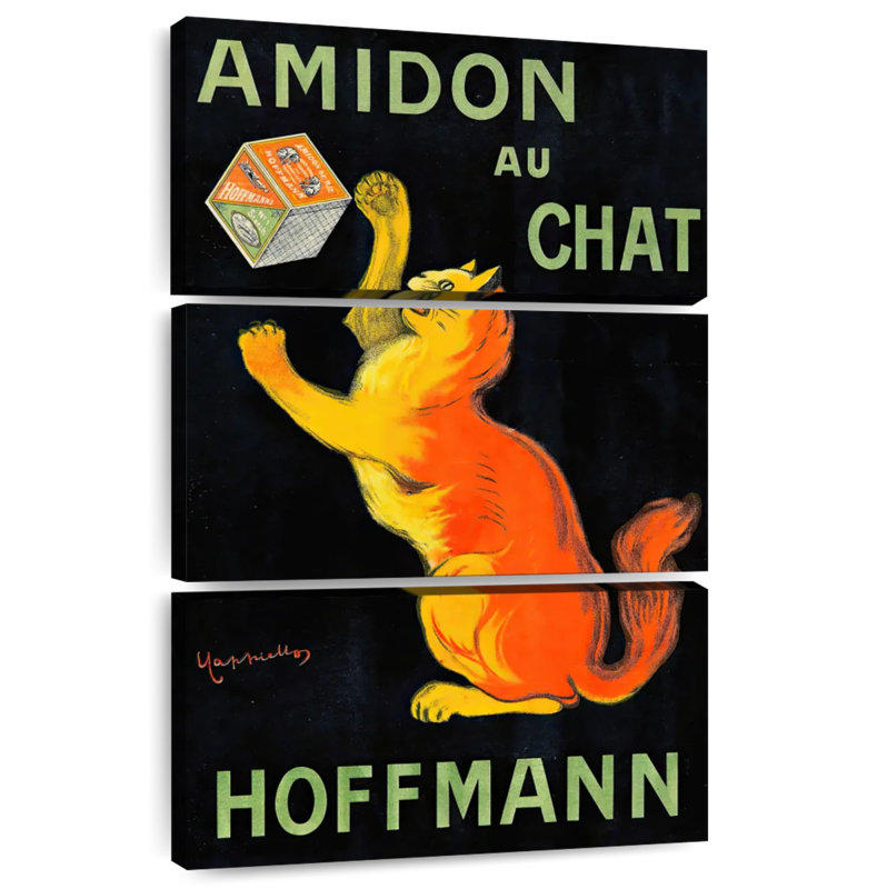 Brampt Amidon Au Chat, H 32 po x l 20 po