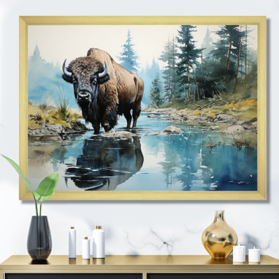 " Bison Bison Reflections II "