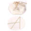 Marble Round 4 Piece Coaster Set