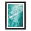 Surfing Waves in Bondi Beach in Australia - Picture Frame Painting Print-55616957-55616959