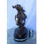 Statue en bronze Cheyenne de la collection Nifao, réplique de Remington, art occidental emblématique 23 po x 9 po x H 20 po