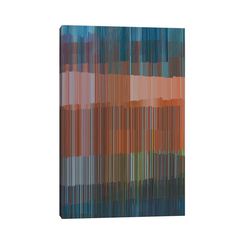 Vertical Lines by Angel Estevez - Wrapped Canvas Print, 66.04 cm H x 45.72 cm W x 3.175 cm D