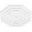 Médaillon de plafond contemporain en PVC Westin-36079122