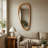 Asymmetrical Solid Wood Irregular Wall Mirror-1112668571-1112668568