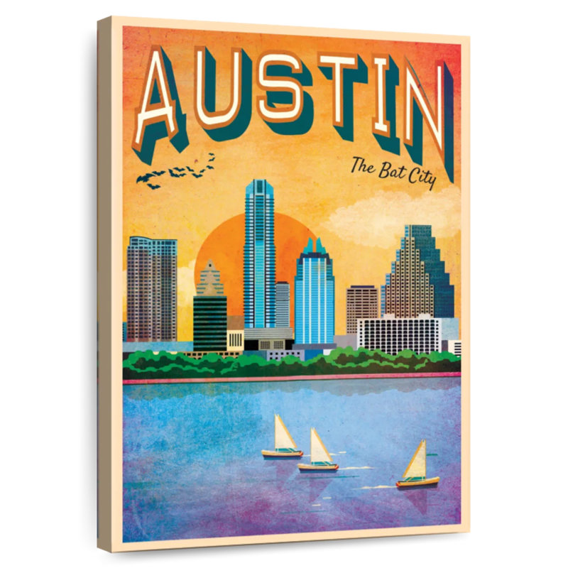Austin The Bat Khafre, Austin, H 36 po x l 24 po