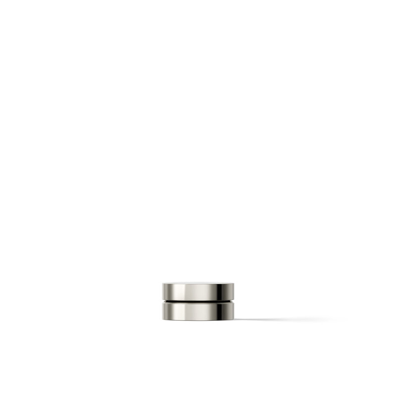 Composants avec poignée à bascule de lavabo de salle de bain, Nickel poli