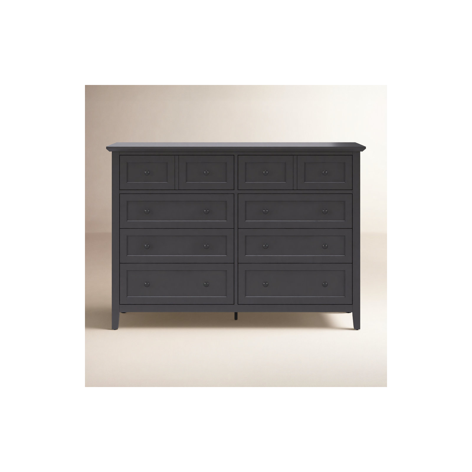 Renee 8 - Drawer Dresser, Black