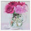 «Pretty In Pink», art mural texturé encadré-932691893-932691915