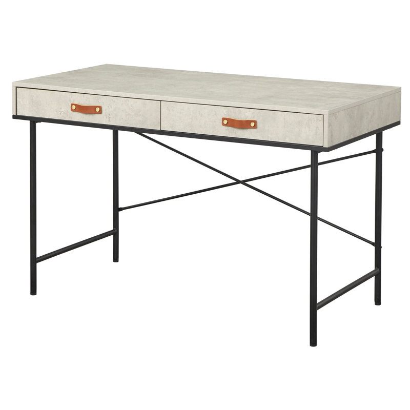 Absher Metal Base Writing Desk