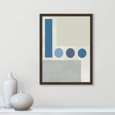 «Stars Align II» par Daniela Santiago - Art encadré avec fond perdu