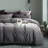 3 Pieces Comforter Cover Set, Flannel Duvet Cover Set With Zippered - NTBAY-1294624463-1294625072
