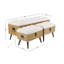 Sibo Linen Upholstered Storage Bench