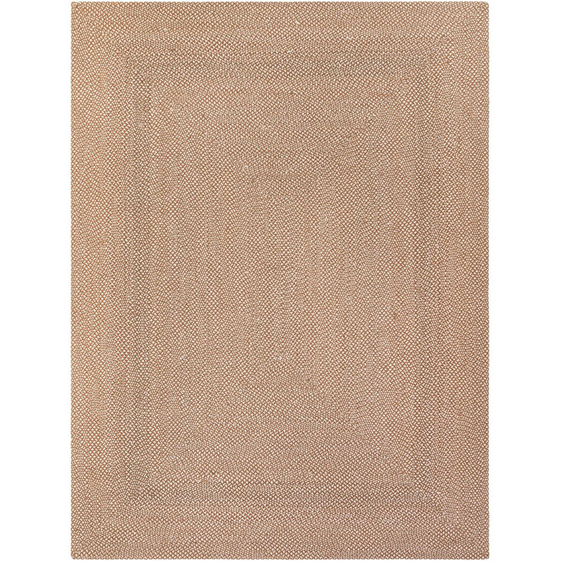 Tapis contemporain brun clair Natura, Rectangle 9 pi x 12 pi