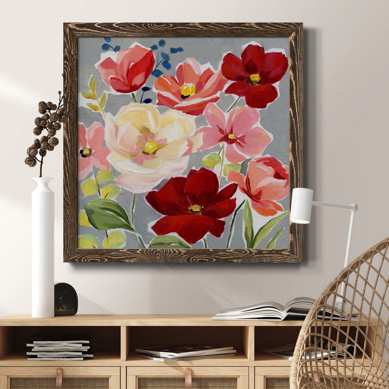 Cadre photo sur toile, "Donnez la récolte", Encadré de bois de noyer, H 34,5 po x l 34,5 po x P 1 po