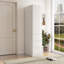 Kitchen Pantry Cabinet with Doors, Shelves and Drawers, Food Storage Cabinet for Kitchen, White