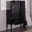 Black Solid wood Display Cases-121320170