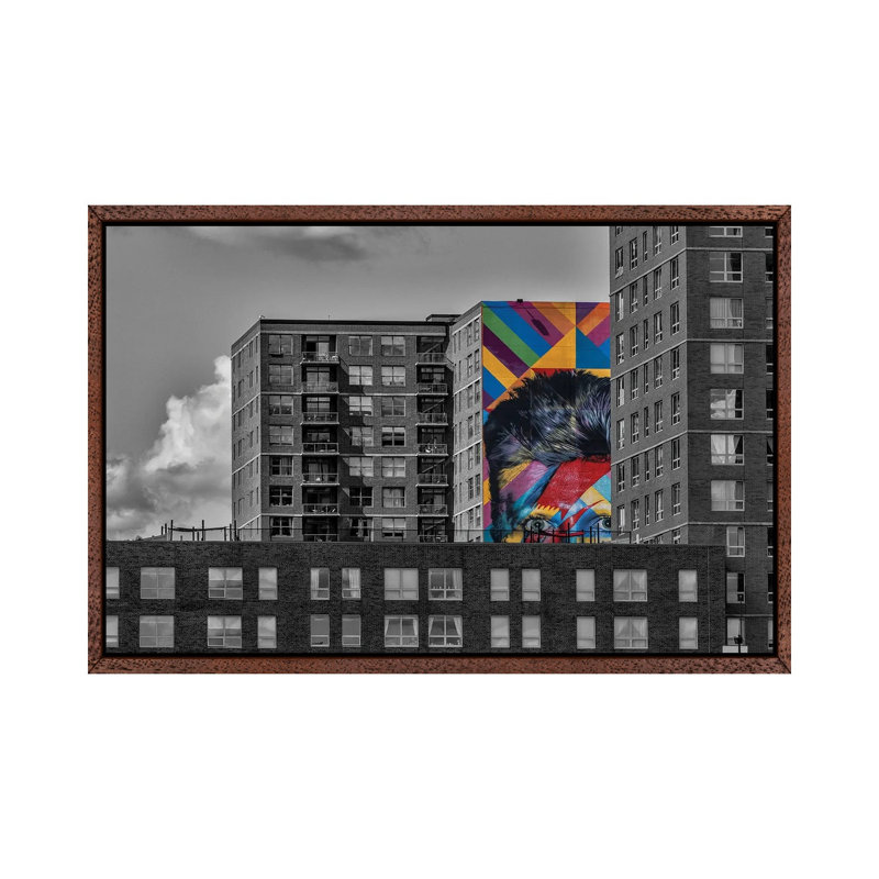 Peeking Out by David Gardiner - Gallery-Wrapped Canvas Giclée on Canvas, Natural Framed, 66.04 cm H x 45.72 cm W