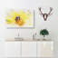 Bee Collecting Pollen - Wrapped Canvas Print-56665180