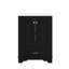 Meuble-lavabo contemporain 24 po avec lavabo en céramique-641695222