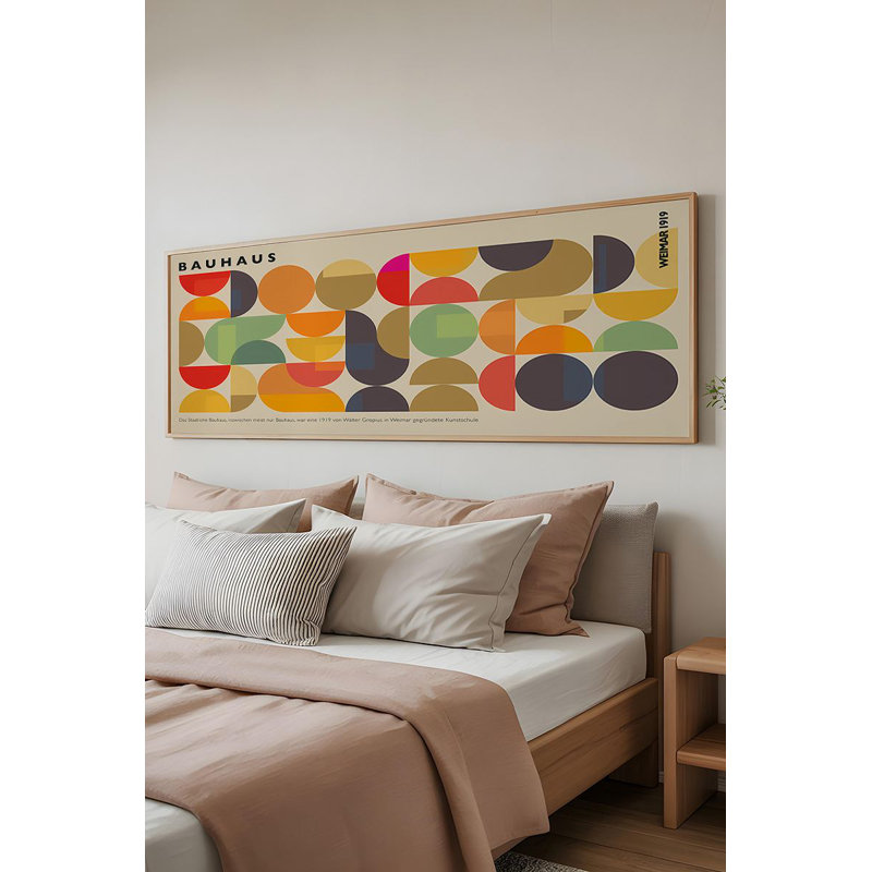 Peinture décorative encadrée