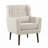 Upholstered Armchair with Pillow