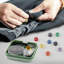 Trousse de couture 22 pièces avec boîte magnétique et compartiments doubles True & Tidy