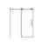 Guard 56-60 "W X 76" H Sliding Frameless Shower Door With 1/4" Tempered Clear Glass-122258827