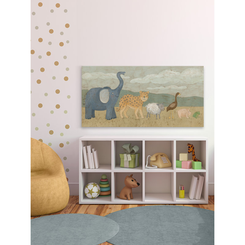 Daphne Print on Canvas, 30cm H x 61cm W