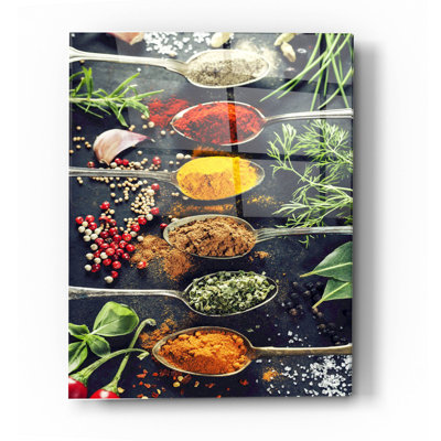 'A Pinch of Spice' Acrylic Glass Wall Art
