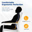 Chaises de salle à manger d'extérieur en aluminium blanc 4 pièces, entièrement assemblées, mailles respirantes, empilables, capacité de poids de 360 lb, conception ergonomique, idéales pour recevoir une terrasse de 4 personnes, assemblées avec