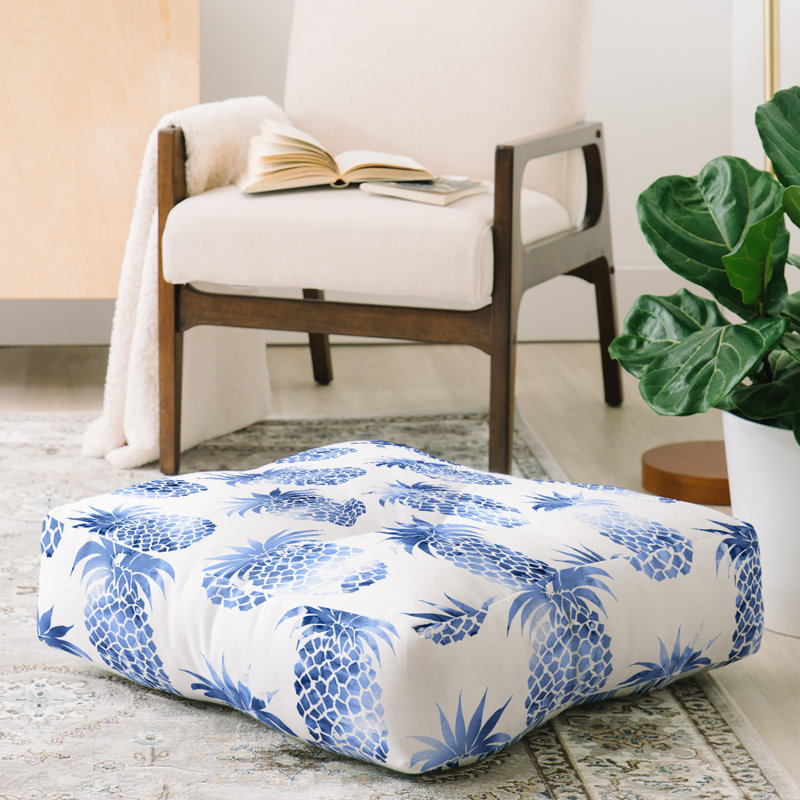 Schatzi Pineapples Floor Pillow