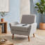 Fauteuil d'appoint rembourré avec pieds-2018883694