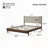 Bed Frame Set With 2 Nightstands-468500594-468500589