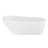 67" L × 26" W Freestanding Soaking Acrylic Bathtub with Pop-up Drain and Overflow