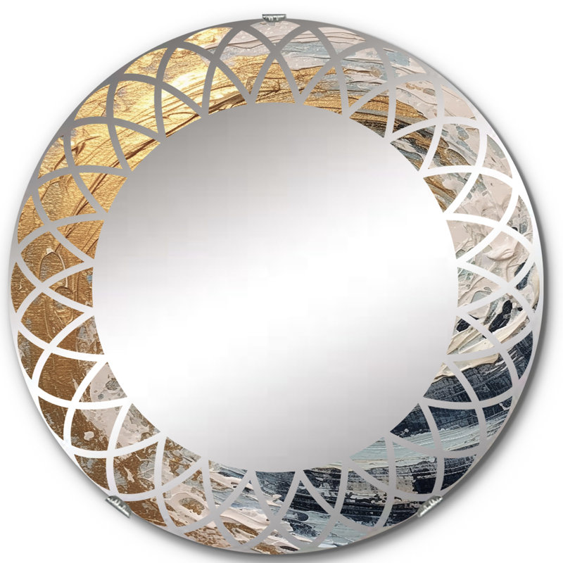 Miroir Aubusson, 24 po x 24 po