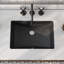 Lavabo de salle de bain rectangulaire encastré en porcelaine vitreuse avec trop-plein 21 po x 15 po DeerValley Ally-88413140