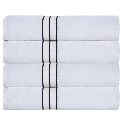 Josann 4-Piece Turkish Cotton Bath Towel Set