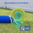 Wellcomer 10ft Inflatable Baseball Batting Game with Floating Ball Target, Bat, Balls, and Blower