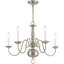 Lustre classique à 6 lumières de style bougie Benedetto-62820057-28328522
