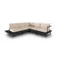 245cm Wide Metal Patio Sectional with Cushions-1102778208