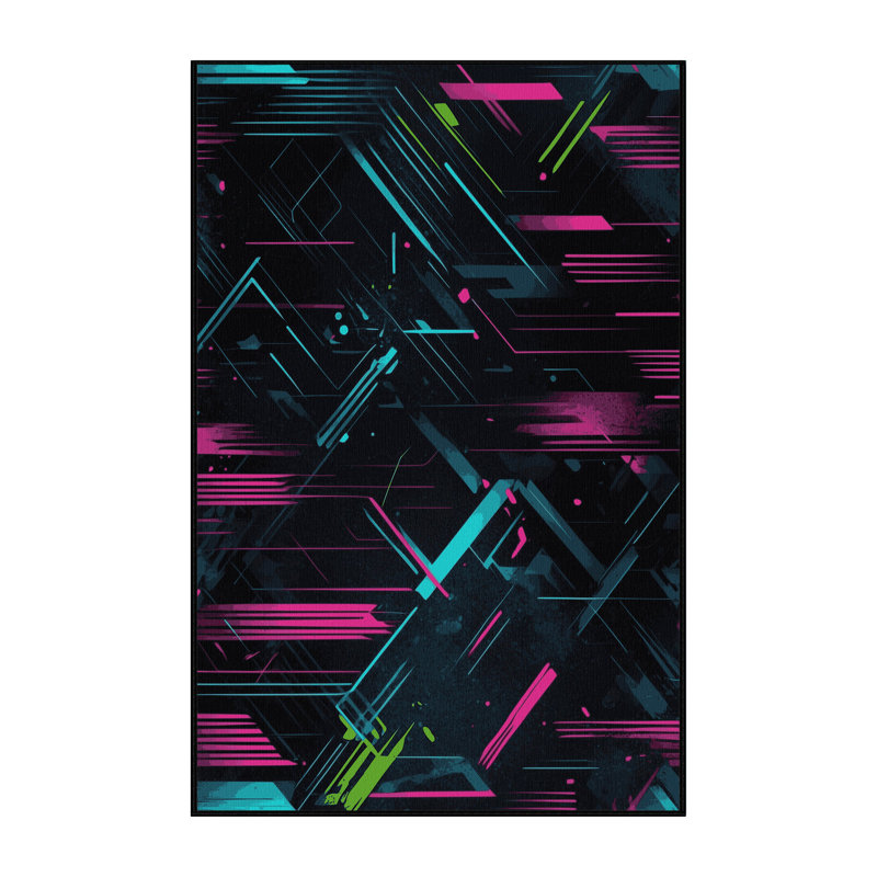 Kinetic Prism Rug, Rectangle 8' x 10'