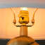 Lampe de table - avec abat-jour tambour blanc
