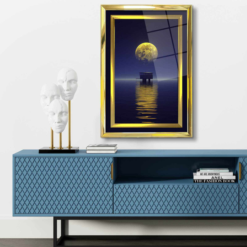 Peinture décorative encadrée