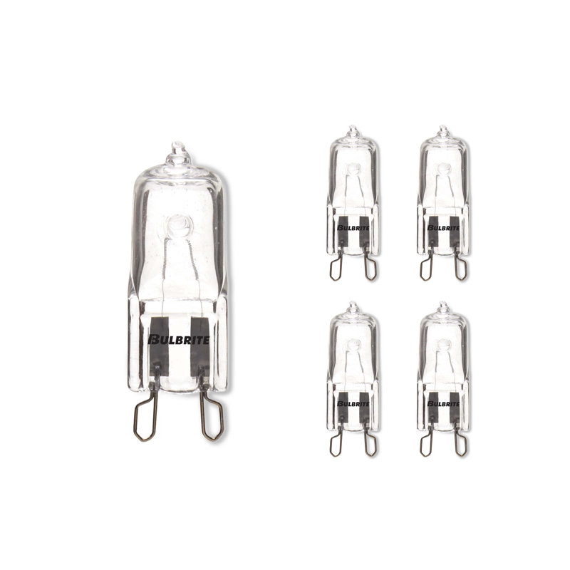 G9 ampoule halogène à ampoule à intensité variable, 1300, 75W