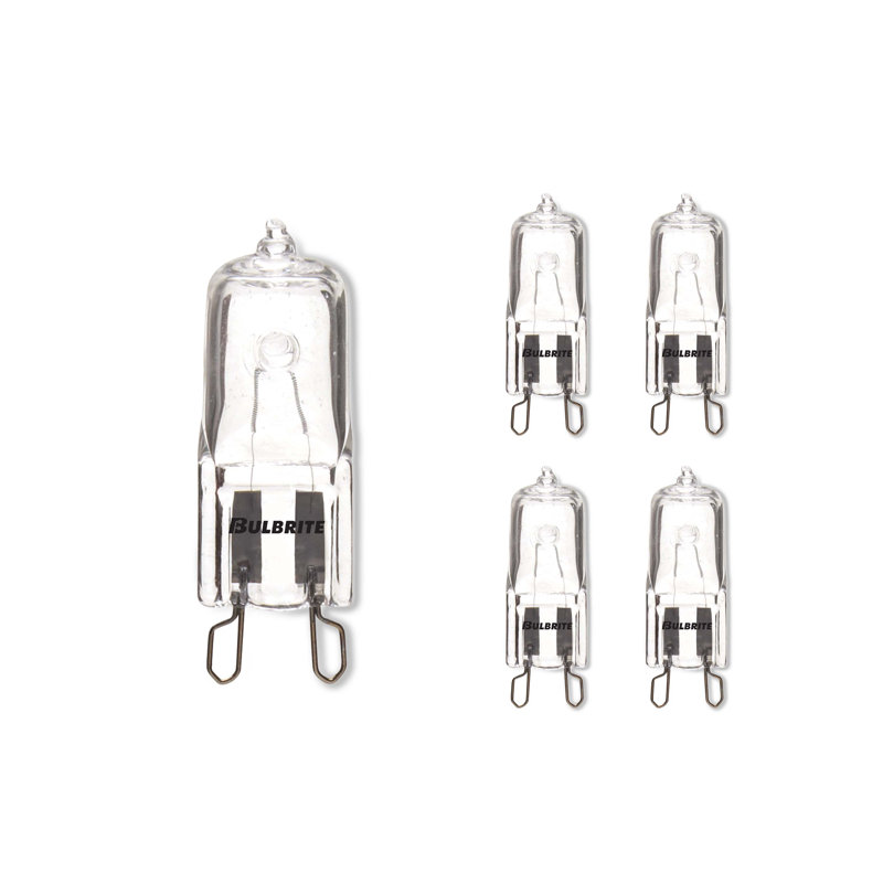 G9 ampoule halogène à ampoule à intensité variable, 1300, 75W