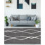 Tapis gris foncé Ilwell-224646423