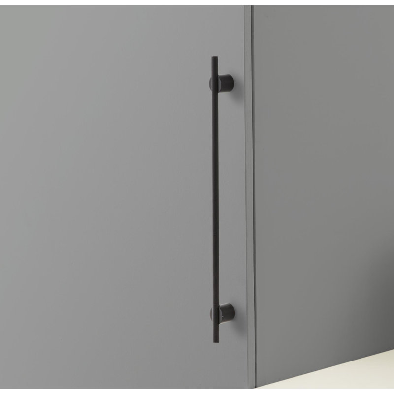 Transcendent Bar Pull, Matte Black, 12.625"