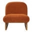 Chaise d'appoint rembourrée Decker-129915542