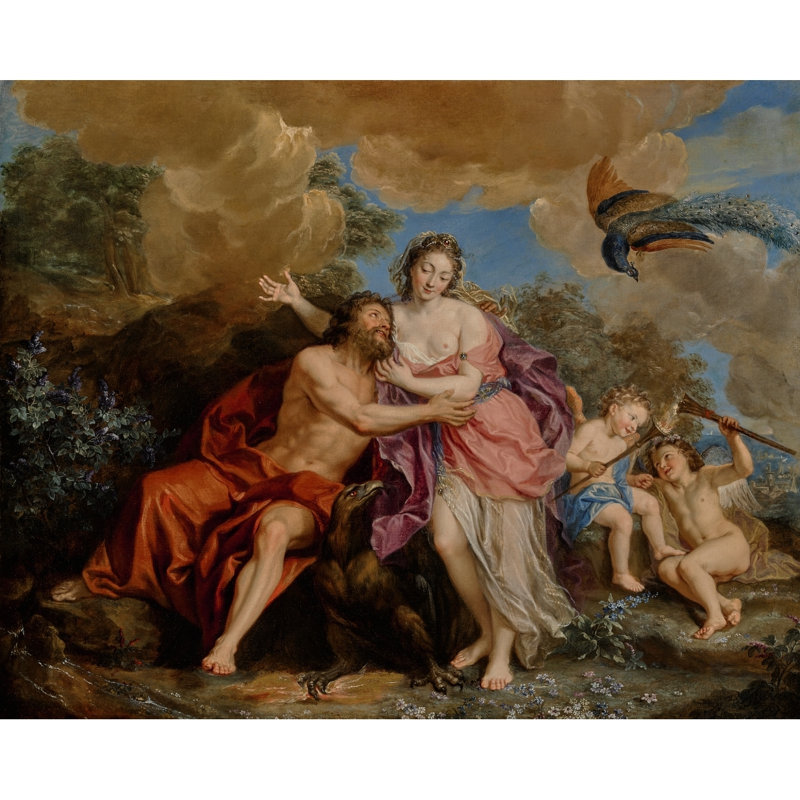 Jupiter et Junon sur le mont Ida (années 1700)